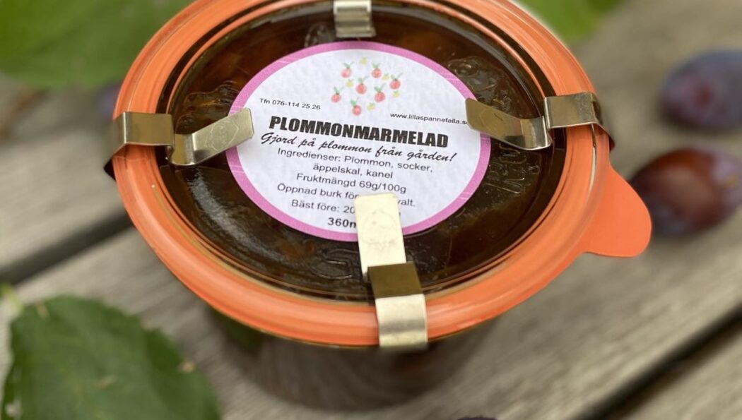 PLOMMONMARMELAD FRÅN GÅRDEN